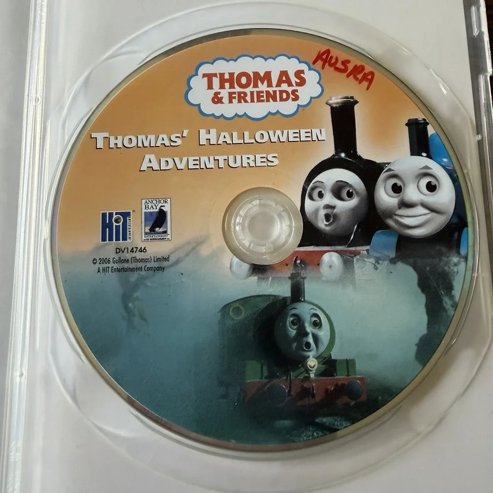 Thomas & Friends Thomas' Halloween Adventures (DVD, 2006) With Cover